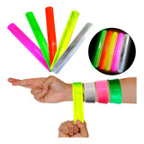 30 Pulsera Magica Fluo Cotillon Carioca Combo Fluo