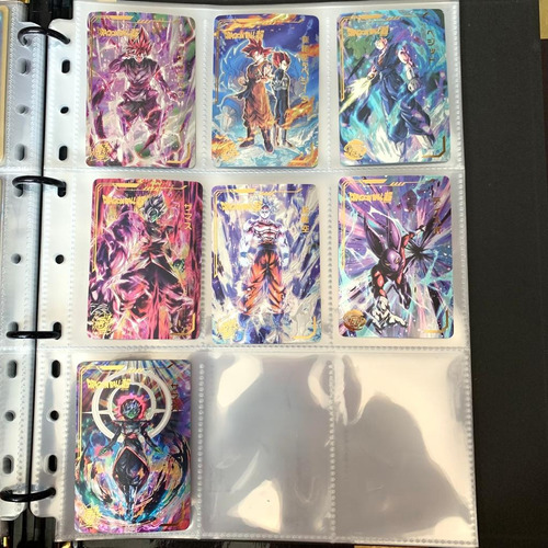 28 Cartas De Dragon Ball Z Full Art Foil Holo Especiales