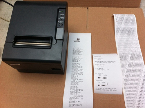 Impresora Tickets Epson Tm-t88iv Conexion Serial Seminueva!