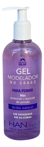 Han Rulos Gel Modelador No Graso Con Filtro Solar Apto Curly