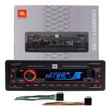 Rádio Mp3 1 Din Jbl Harman Celebrity 100br Bt Usb Sd Card