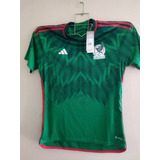 Jersey adidas Selección Mexicana Qatar 2022, Original Grande