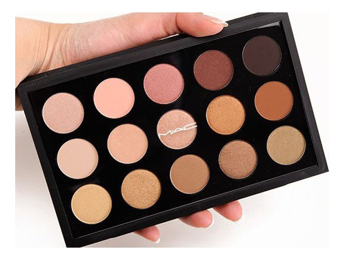 Mac Paleta De Sombras Eye Shadow X 15 Warm Neutral