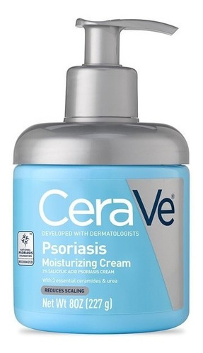 Cerave Crema Hidratante Para El Tratamiento De Psoriasis227g