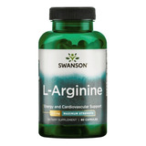 L-arginina Swanson 850mg 90caps (alta Potencia)