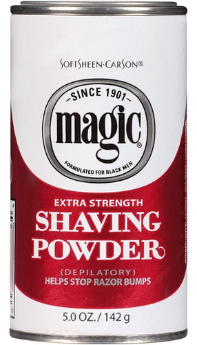 Polvo Para Depilar Magic Red Shaving Powder 4 Pack D