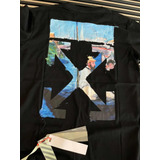 Playera Off White Caballero Monet