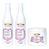 Yellow Liss 2 Shampoo 500 Ml + Mascarilla Liss 500 Ml