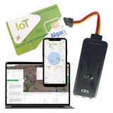 Rastreador Gps Tracker  Bloqueador Chip M2m App Plataforma