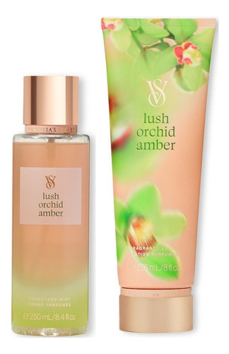  Victoria´s Secret Set Loción Y Crema Lush Orchid Amber