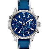 Bulova Marine Star Para Hombre Cronógrafo Original 96b287