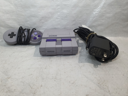 Nintendo Snes Classic Mini Trabajando Perfecto