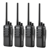 4 Rádio Comunicador Intelbras Uhf Rc3002 Walk Longo Alcance