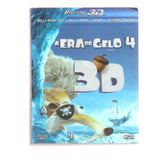 Blu-ray A Era Do Gelo 4 3d + Blu-ray + Dvd- Com Luva 