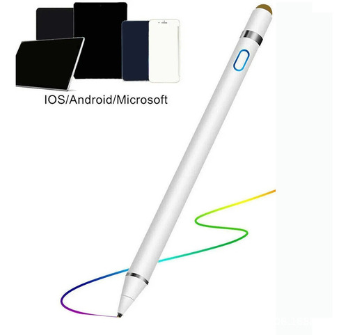 Lápiz Para Apple iPad Pro Mini Air Pen Táctil -blanco Pencil