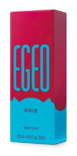 Egeo Dolce Desodorante Colônia 90ml Perfume O Boticário Fem.