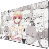 Mouse Pad Largo Ichika Nakano Quintillizas Anime Art 40x90cm