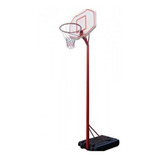 Jirafa Profesional Tablero Basquet Fibra Aro Y Red Regulable