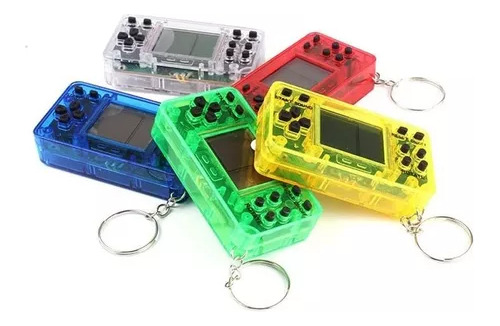Llavero Mini Consola De Video Juegos Retro. Tetris. Tanques