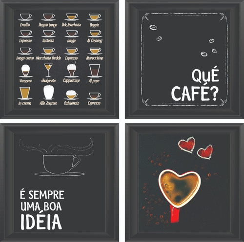 Quadro Decorativo Cozinha Cantinho Do Café   - Mod. 3