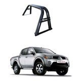 Roll Bar Porteria Mitsubishi L200 2008-2015 Cromo / Negro