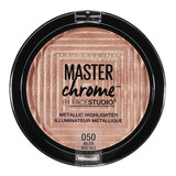 Iluminador Maybelline New York Master Chrome By Face Studio Tono Del Iluminador Rose Gold