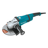 Amoladora Angular Makita Ga9040s De 50 hz/60 hz Color Turquesa 2600 w 220 v - 230 v + Accesorio