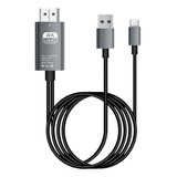 , Cable Compatible Con Usb-c A Hdmi ,