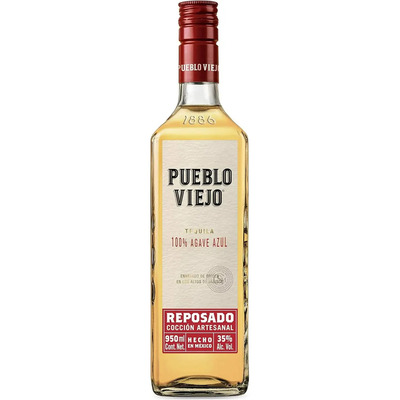 Tequila Pueblo Viejo Reposado 950 ml Origen México Alcohol 35% Aroma Vainilla | MercadoLibre