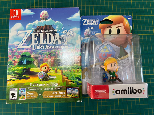 Zelda Links Awakening Dreamer Edition + Amiibo Switch