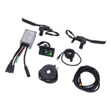 Kit De Controlador De Panel Para Bicicleta Eléctrica Lcd7c A