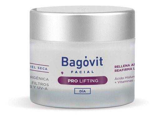 Crema Facial Antiage Bagovit Prolifting Dia Piel Seca 55 Gr