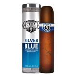 Perfume Cuba Silver Blue 100ml Eau De Toilette Original
