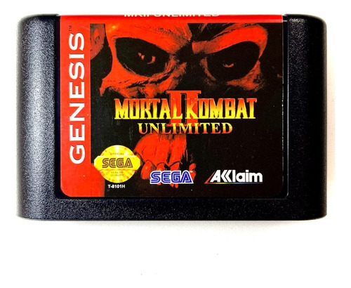 Mortal Kombat 2 Unlimited - Mega Drive (cartucho Novo)