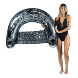 Brillo De Ónix Negro Poolcandy | Silla Para Tomar El Sol