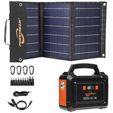 Generador Solar Portátil Con Panel 30w