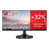 Monitor Gamer LG Ultrawide 25um58 Led 25  Negro 100v/240v