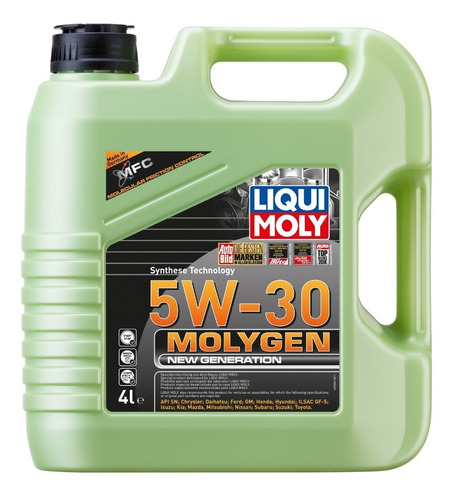 Aceite Antifriccion Molygen New Generation 5w-30 4l Promo!