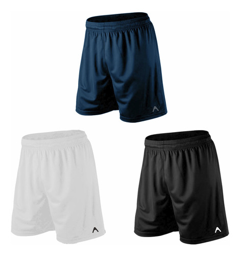 Pack X3 Shorts Deportivos - Futbol Running Basquet - Alfest®