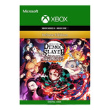 Demon Slayer-kimetsu Deluxe Xbox One Xbox Series S/x Nuevo