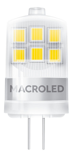 Lampara Led Bipin G4 2w 12v Macroled Fría/cálida Pack X10 