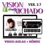Tema Shopify Vision Nichado Scrip Css Yampi Cartpanda Aulas