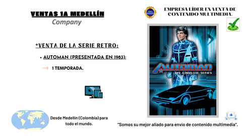 Serie Completa  Automan , 1 Temporada: