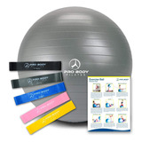 Probody Pilates Pelota De Ejercicio (21.7 In) Y 5 Bandas De 