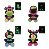 4pcs Fnaf Five Nights At Freddy's Glow Peluche Muñeca Regalo