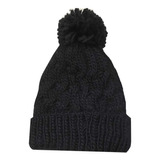 Touca De Tricô De Pom Pom Roupas De Frio Inverno 