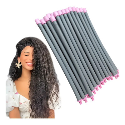 Carrete Boomerang Para Rizar Cabello Rizos Permanentes 24 Pc | MercadoLibre