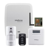 Kit Alarme Wifi Amt 8000 Pro Net 4g Sensor Camera Intelbras