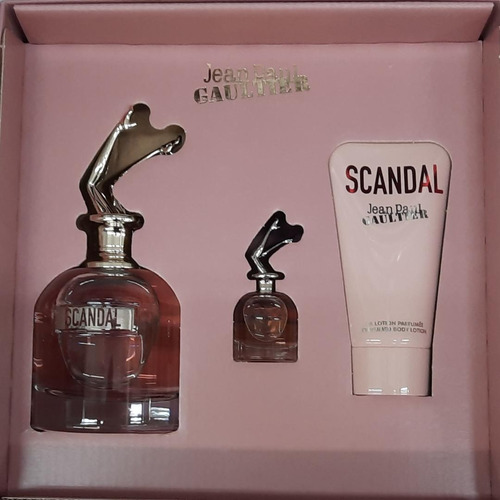 Perfume Scandall X 80 Ml Estuche +crema X 100ml Original