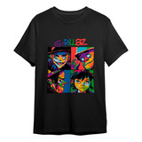 Camiseta Gorillaz Banda Rock - Escolha Sua Estampa - Unissex